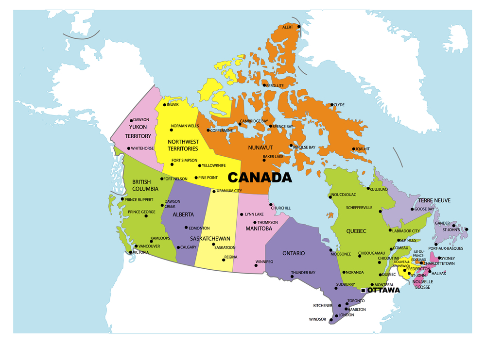 首都 カナダ カナダの都市・人口ランキングTOP10